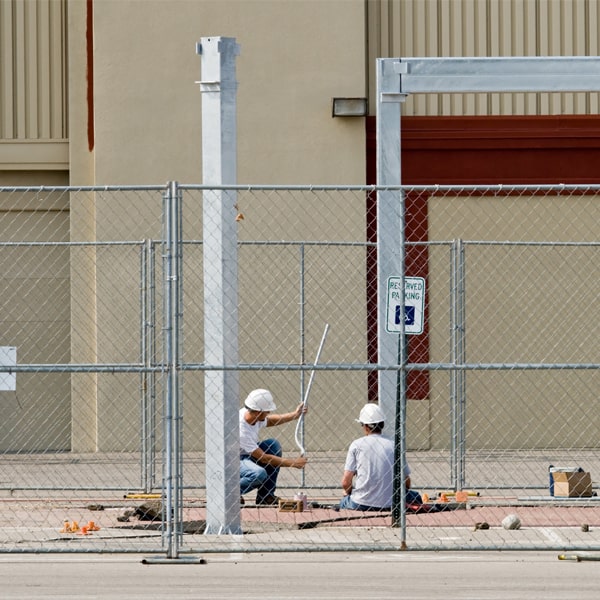 how much time can i rent the temporary fence for my construction site or event in Woodville Georgia